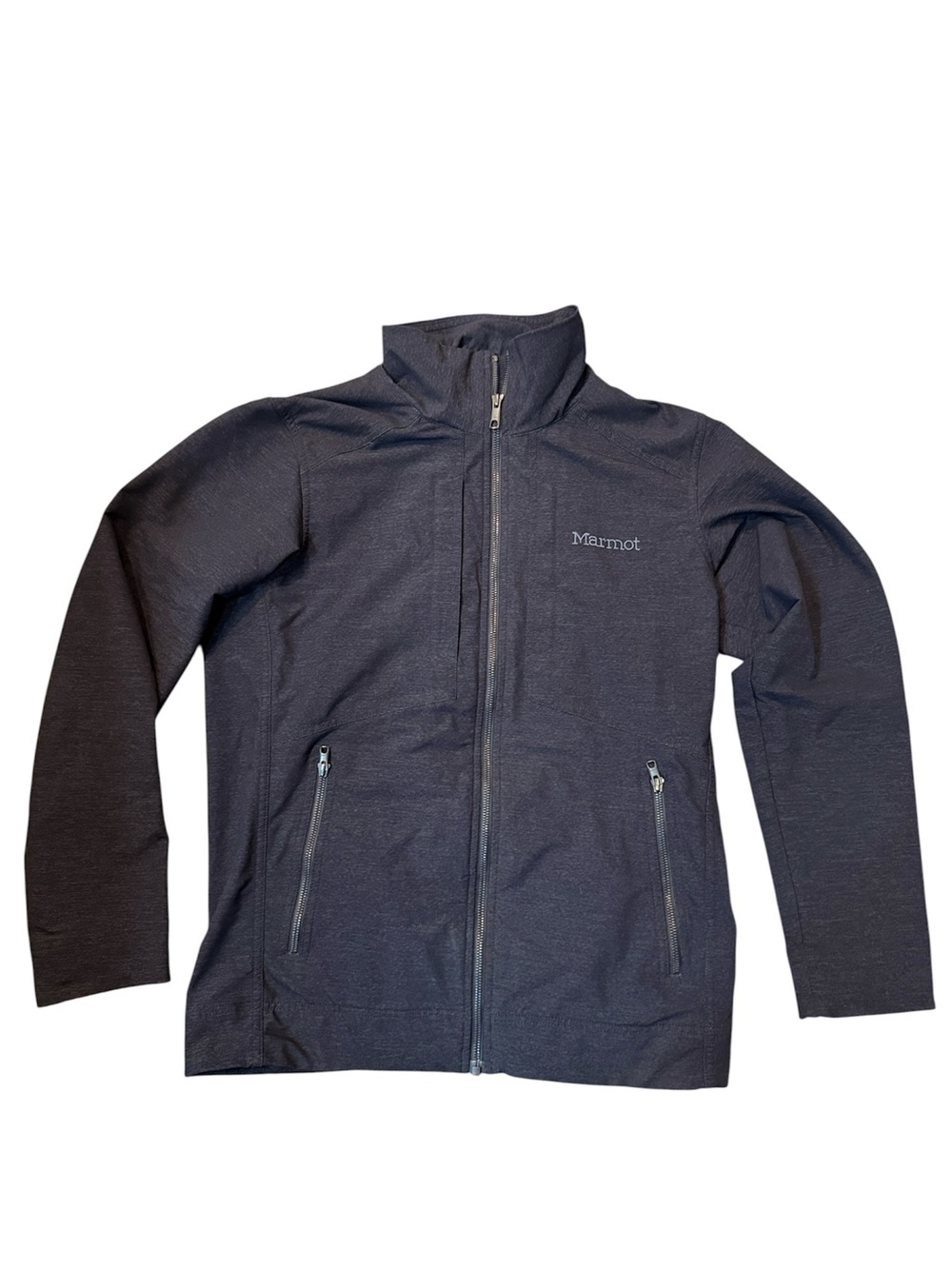 Marmot Women’s Black Soft Shell Jacket Full Zip Outdoor Hiking Small